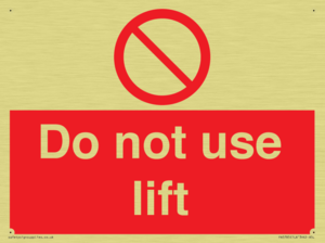 Do not use lift